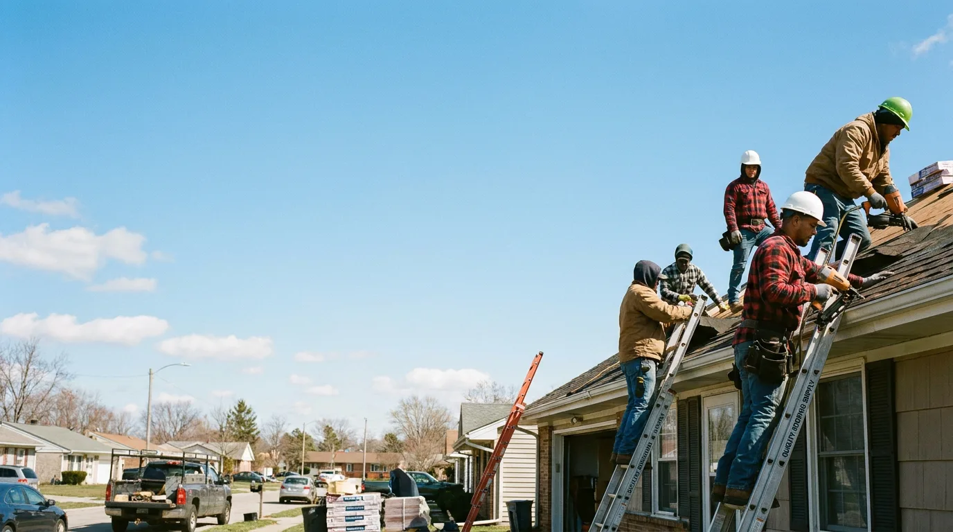 Roofing in Coulterville, IL near me